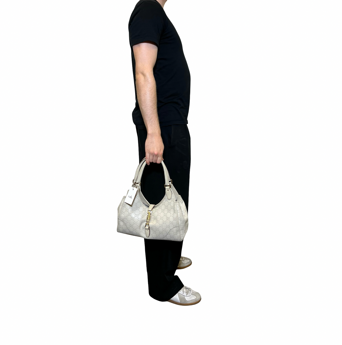 Gucci Monogram Jackie Shoulder Bag