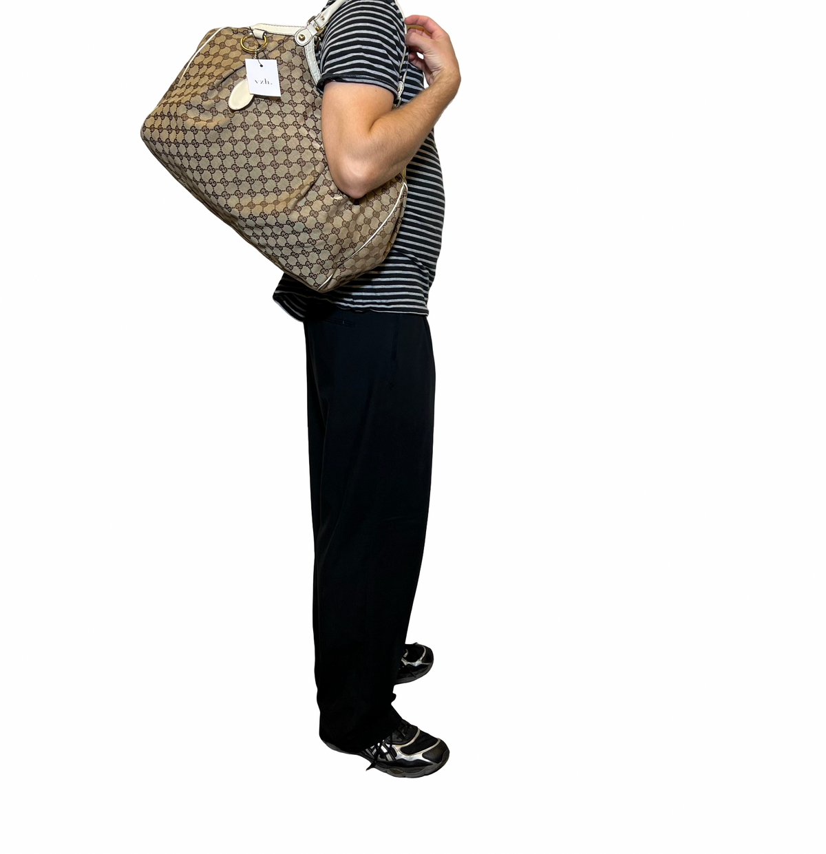 Gucci Big Sukey Canvas Shoulder Bag