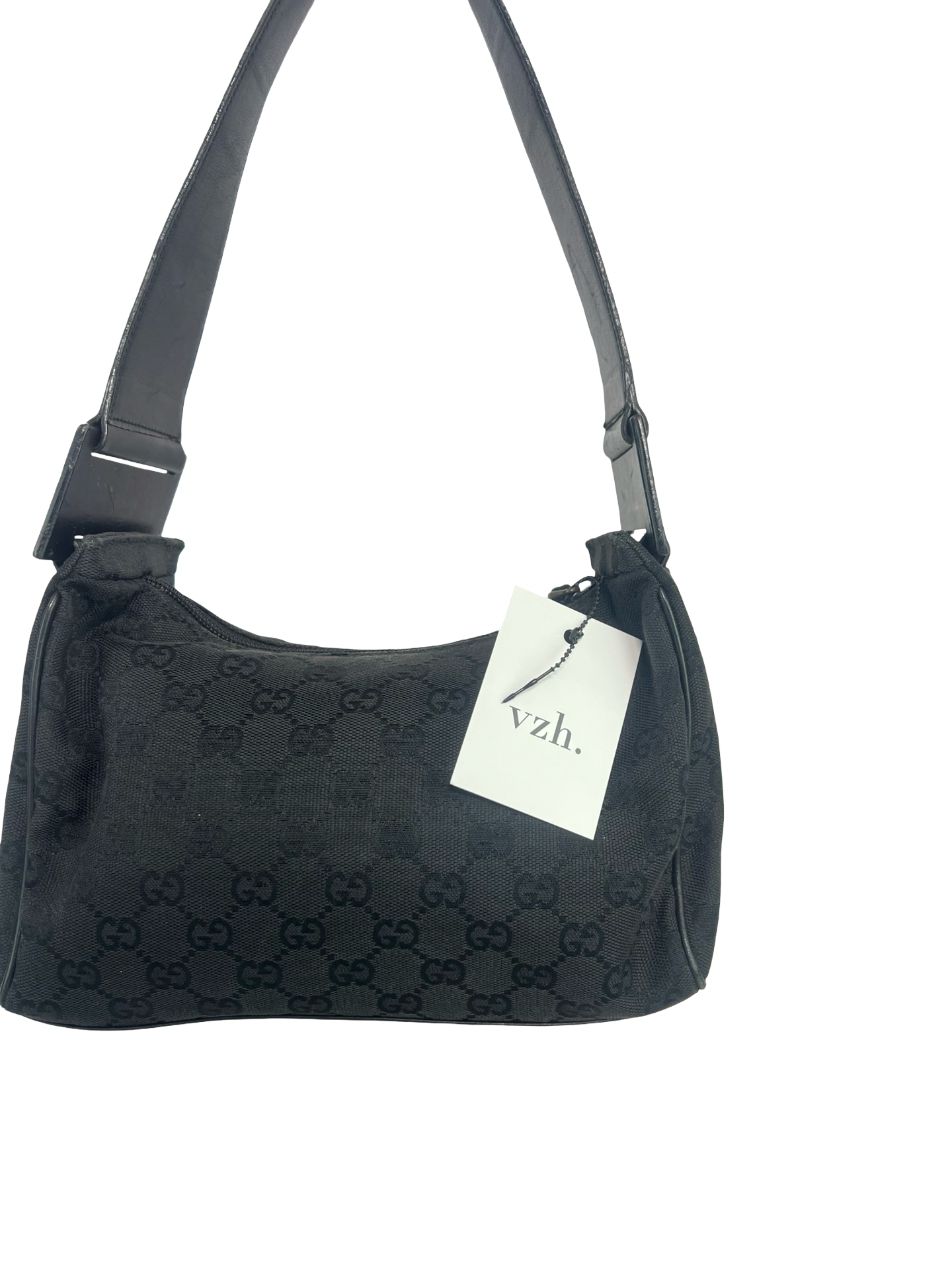 Gucci Canvas Monogram Shoulder Bag