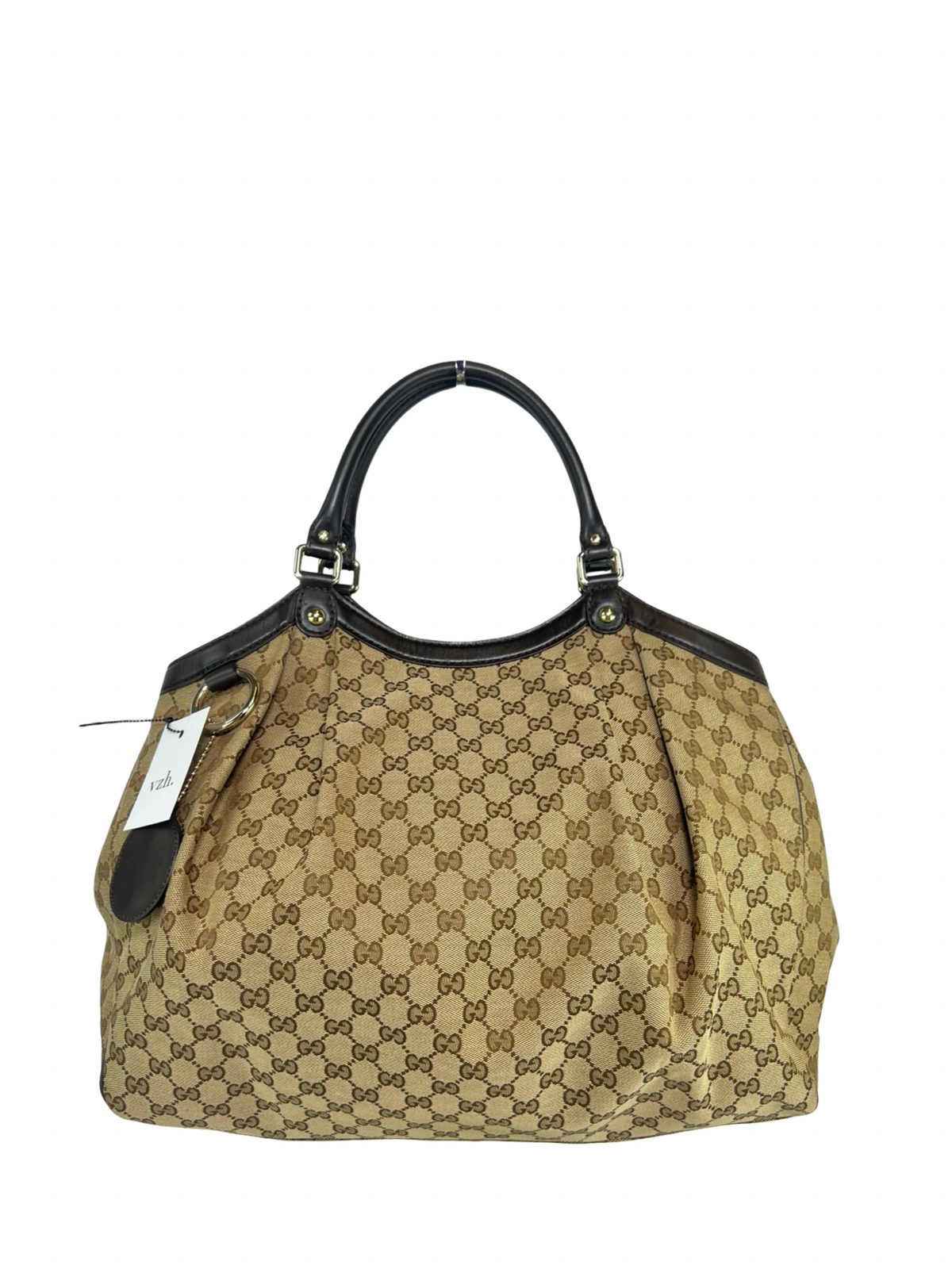 Gucci Big Sukey Canvas Shoulder Bag
