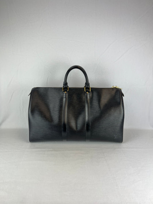 Louis Vuitton Keepall Epi Black 45