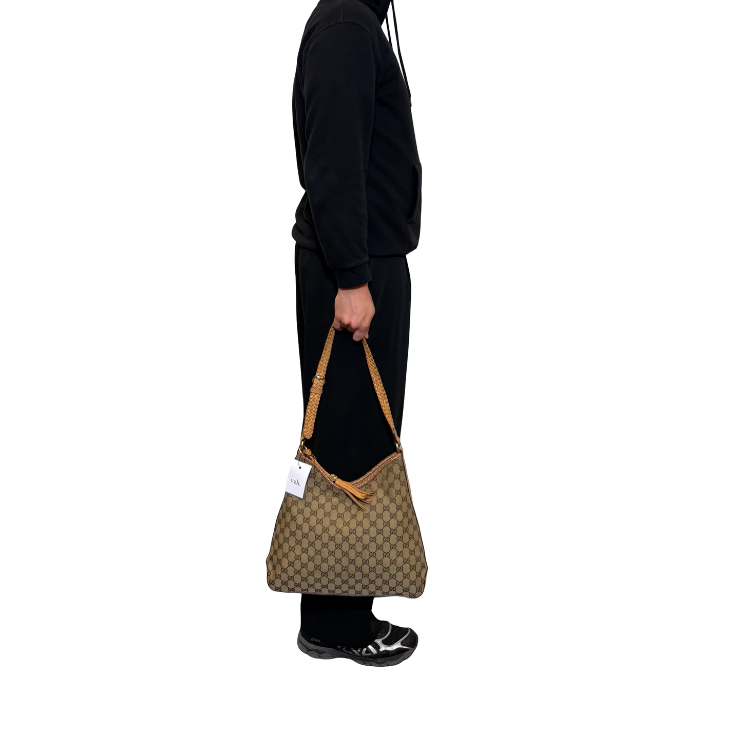 Gucci Marrakech Canvas Hobo Bag