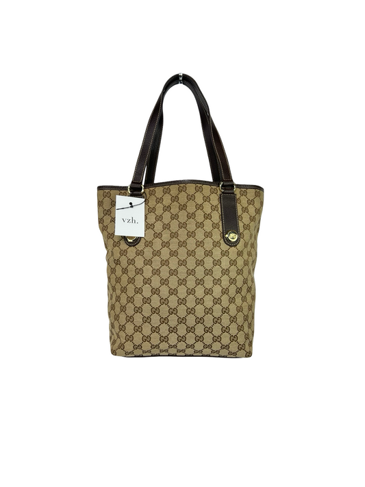 Gucci Canvas Tote Bag