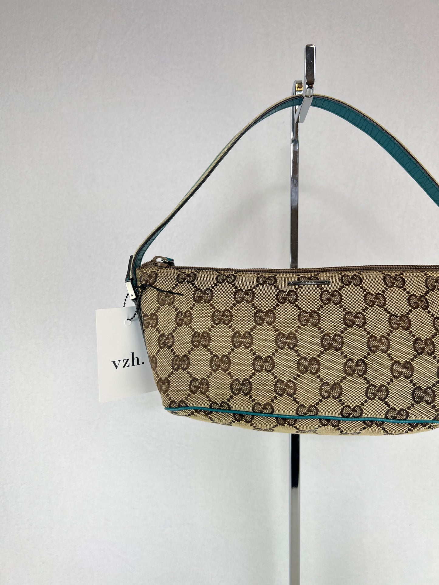 Gucci Canvas Boat Shoulder Bag