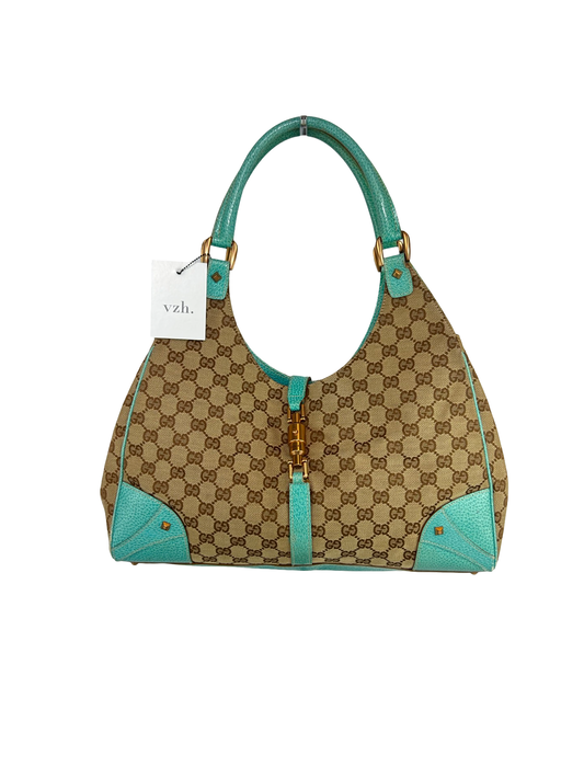 Gucci Monogram Jackie Shoulder Bag