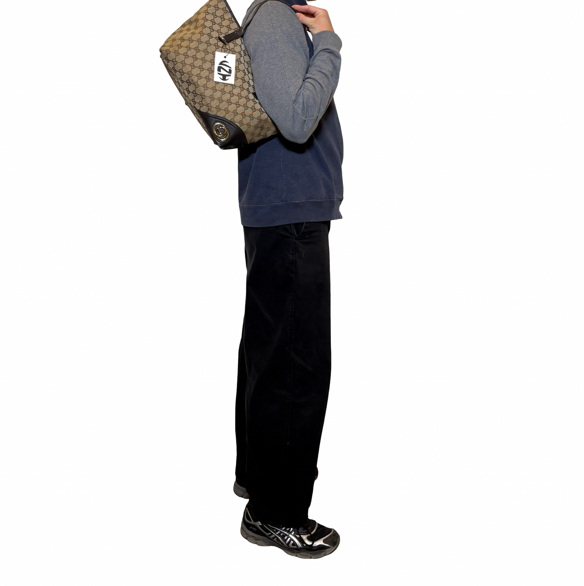 Gucci Britt Canvas Tote Bag