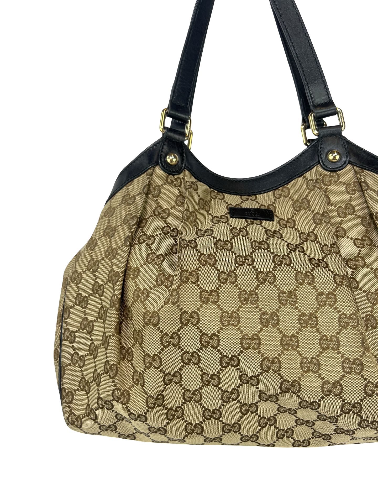 Gucci Sukey Canvas Shoulder Bag