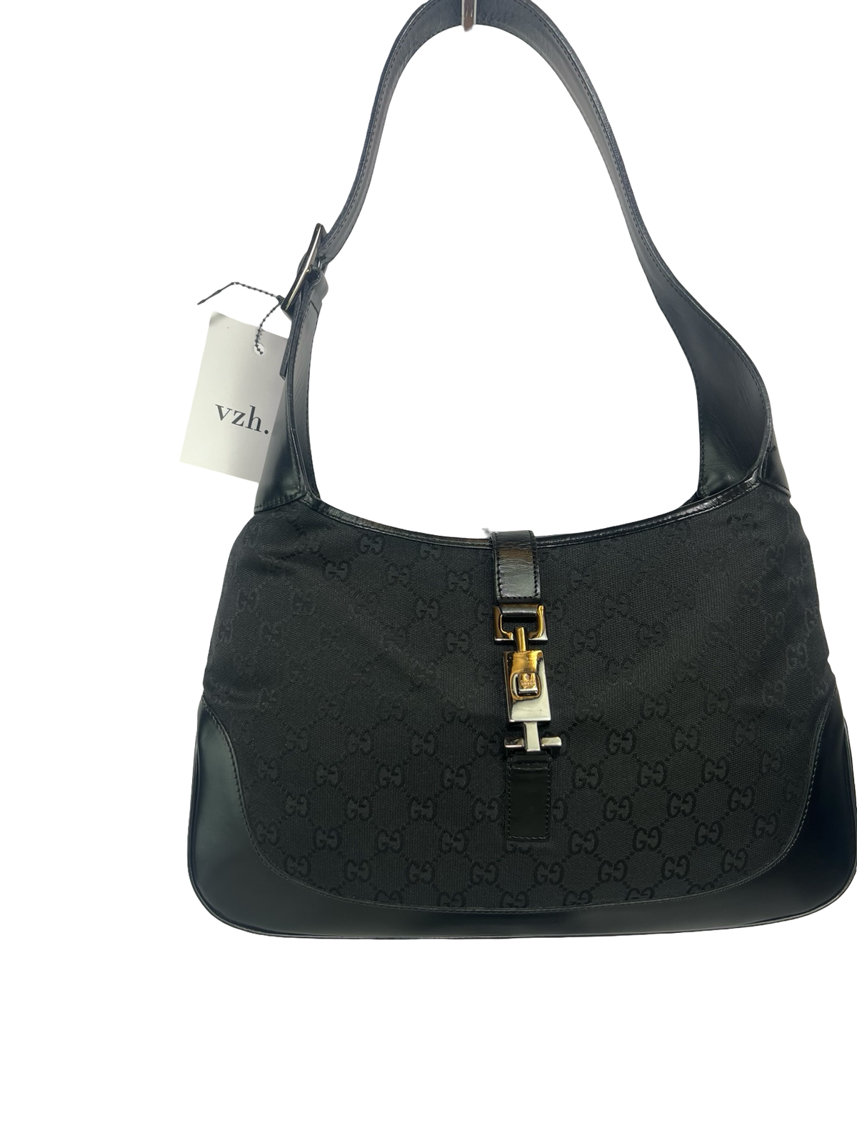 Gucci Monogram Jackie Shoulder Bag