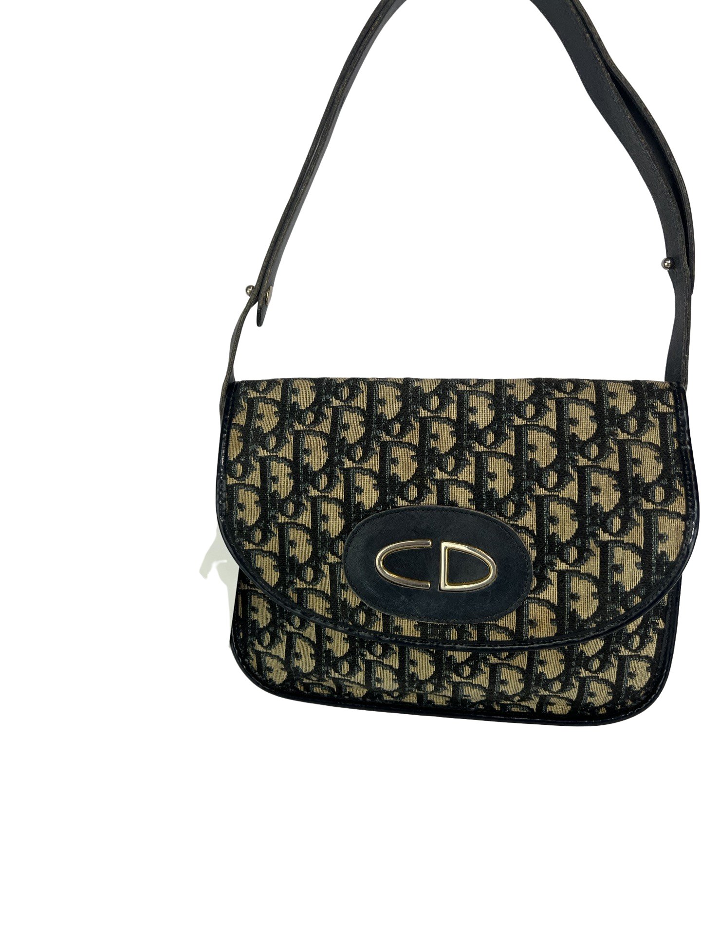 Dior Vintage Monogram Shoulder Bag