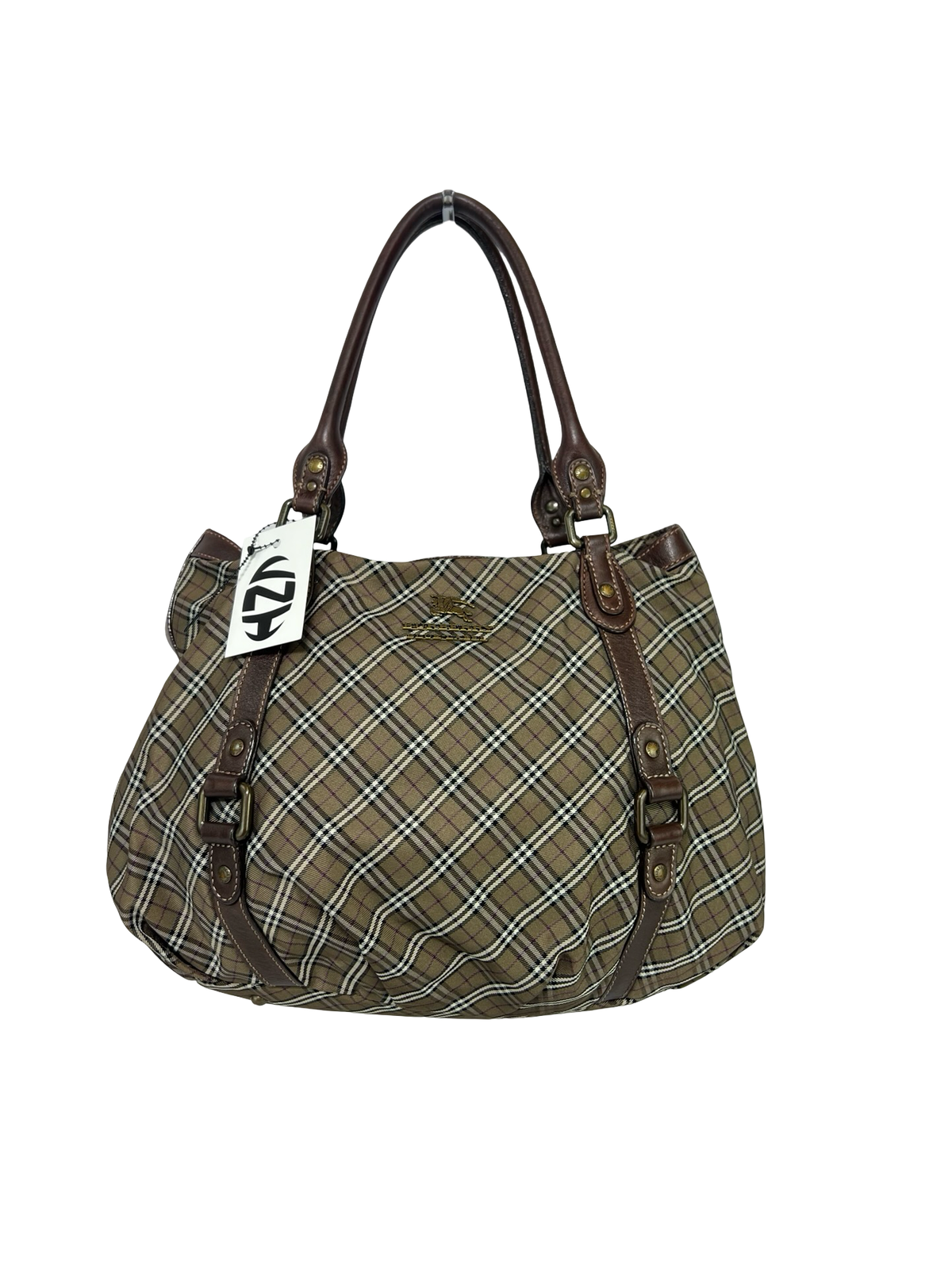 Burberry Blue Label Canvas Shoulder Bag