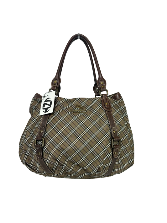 Burberry Blue Label Canvas Shoulder Bag