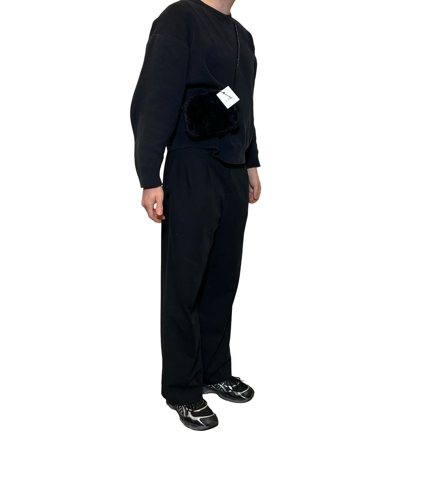 Stella McCartney Mini Fur Crossbody Bag