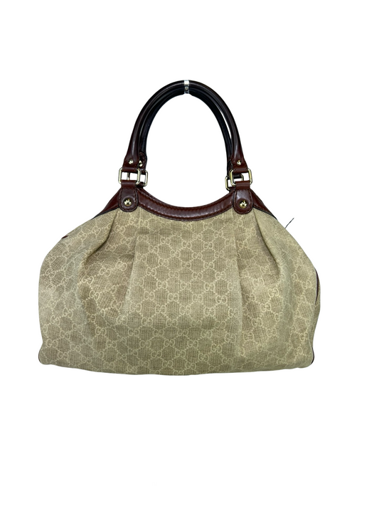 Gucci Sukey Canvas Shoulder Bag
