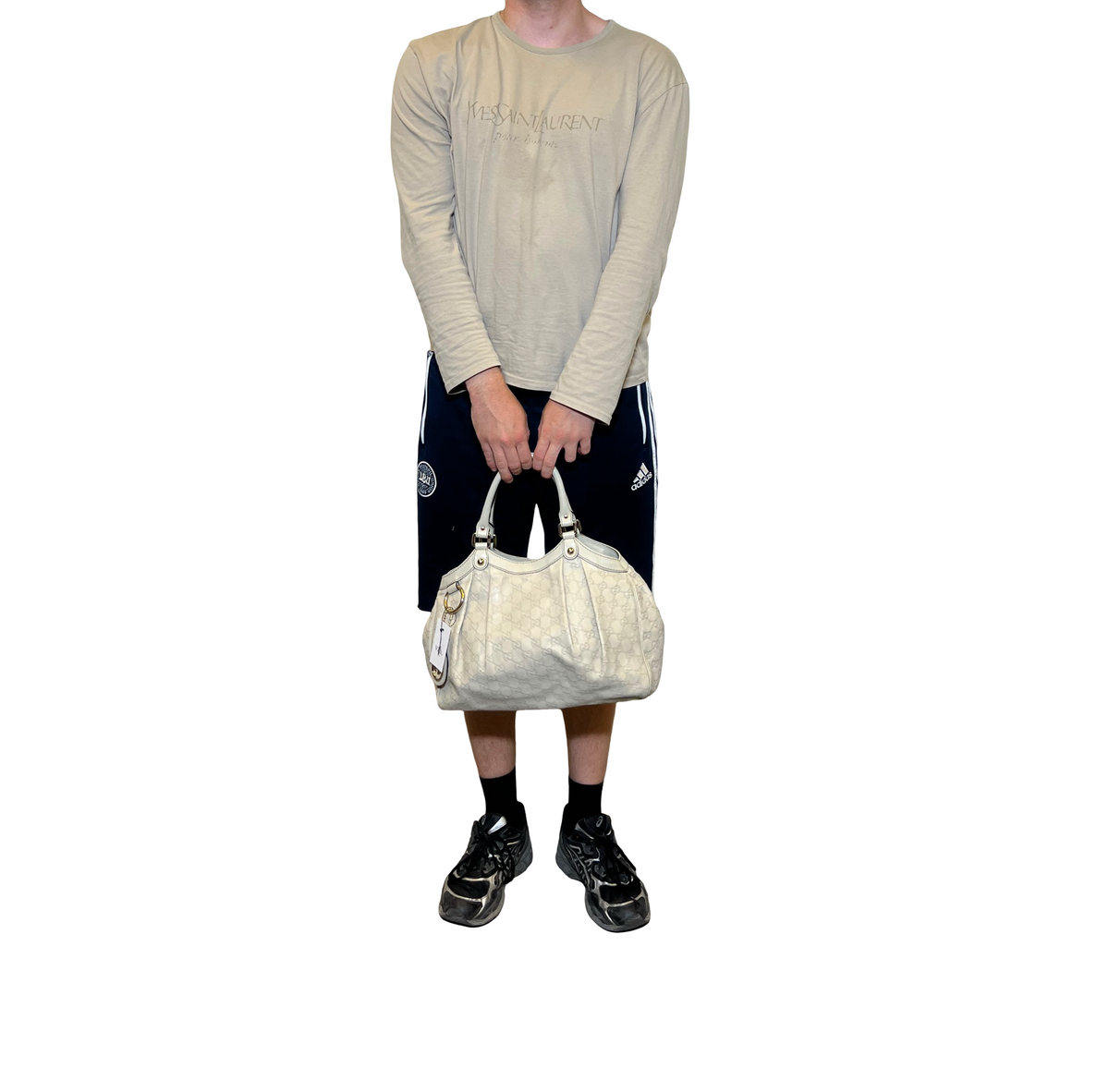 Gucci Leather Sukey Shoulder Bag