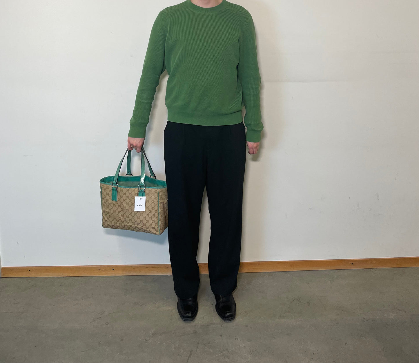 Gucci Vintage Canvas Shopper