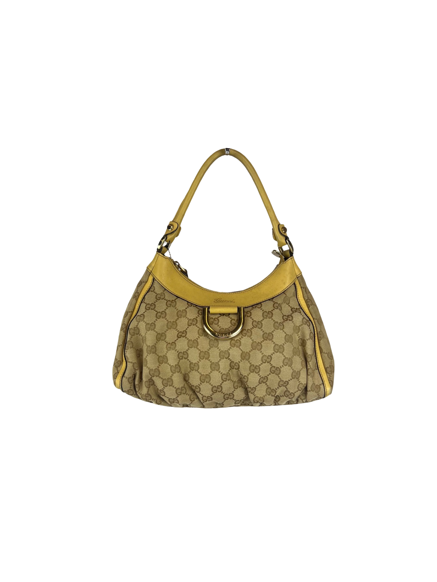 Gucci canvas Guccissima shoulder bag