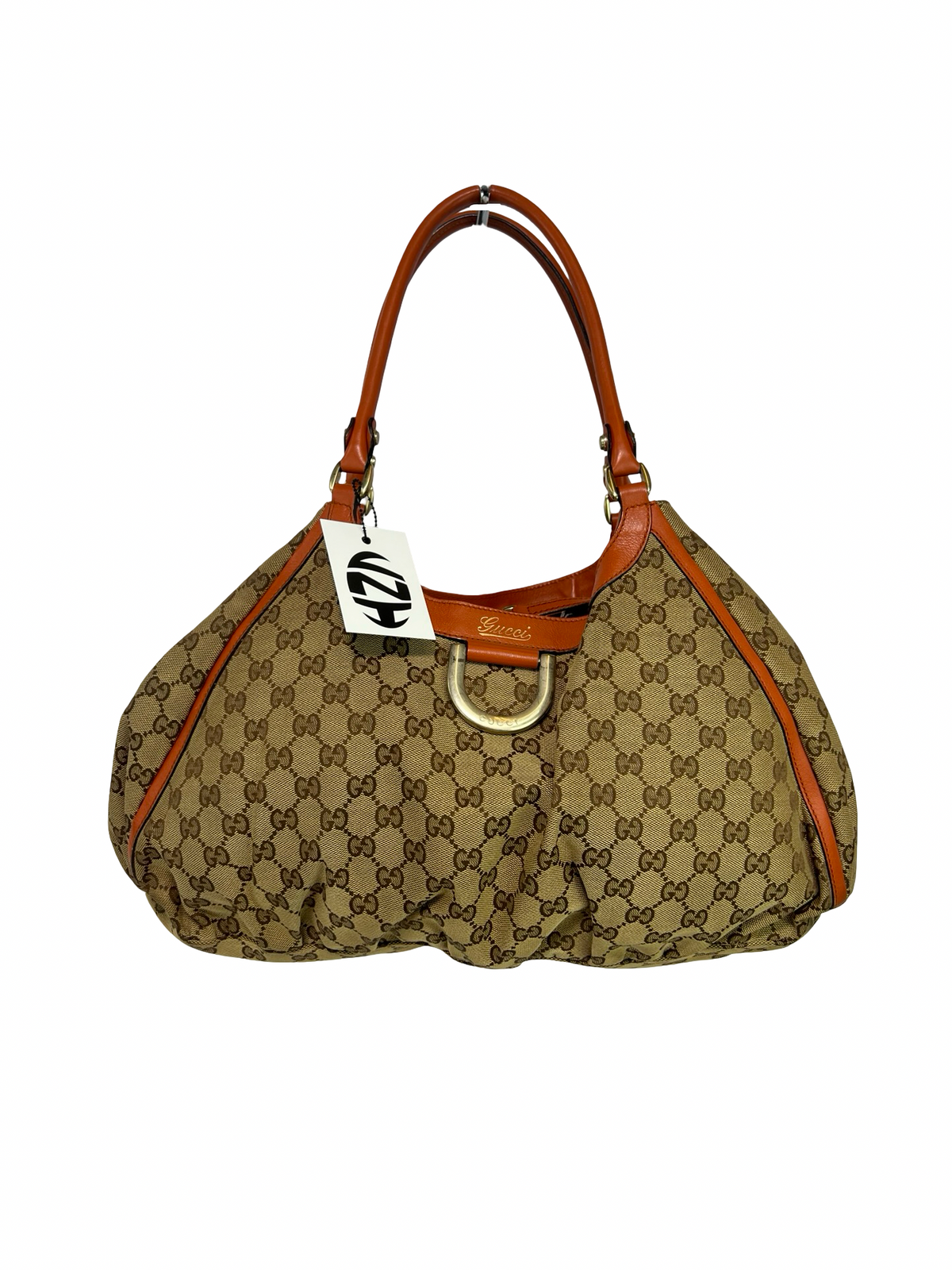 Gucci Big Canvas Guccissima Shoulder Bag