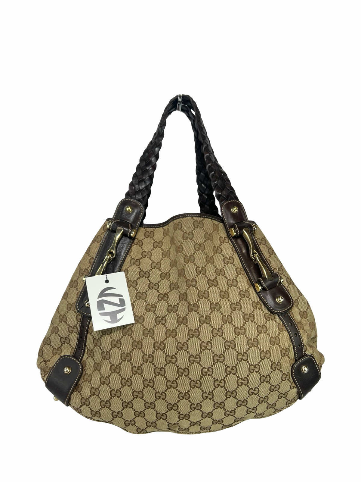 Gucci Pelham Canvas Tote Bag