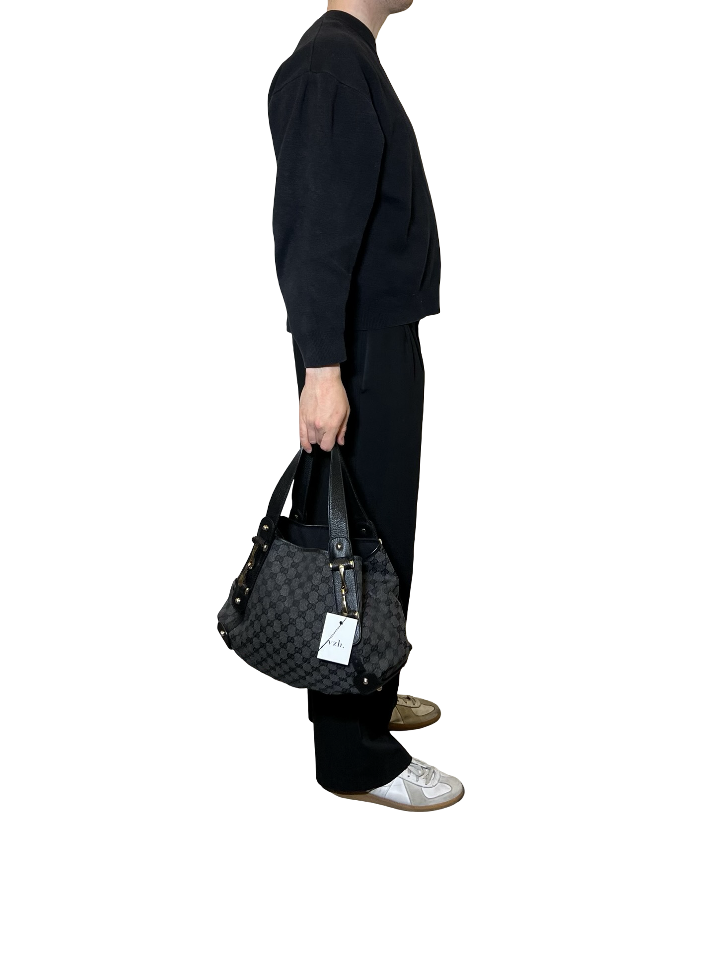 Gucci Pelham Canvas Tote Bag