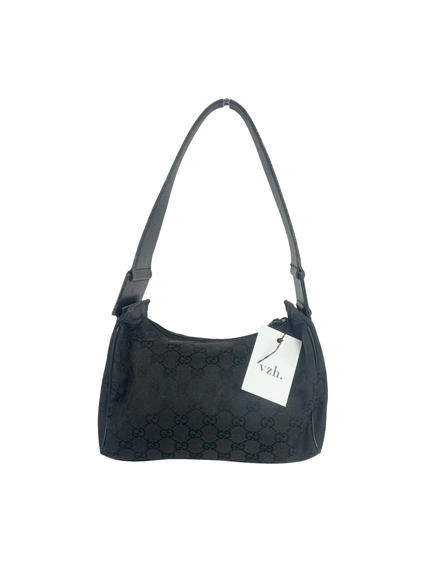 Gucci Canvas Monogram Shoulder Bag