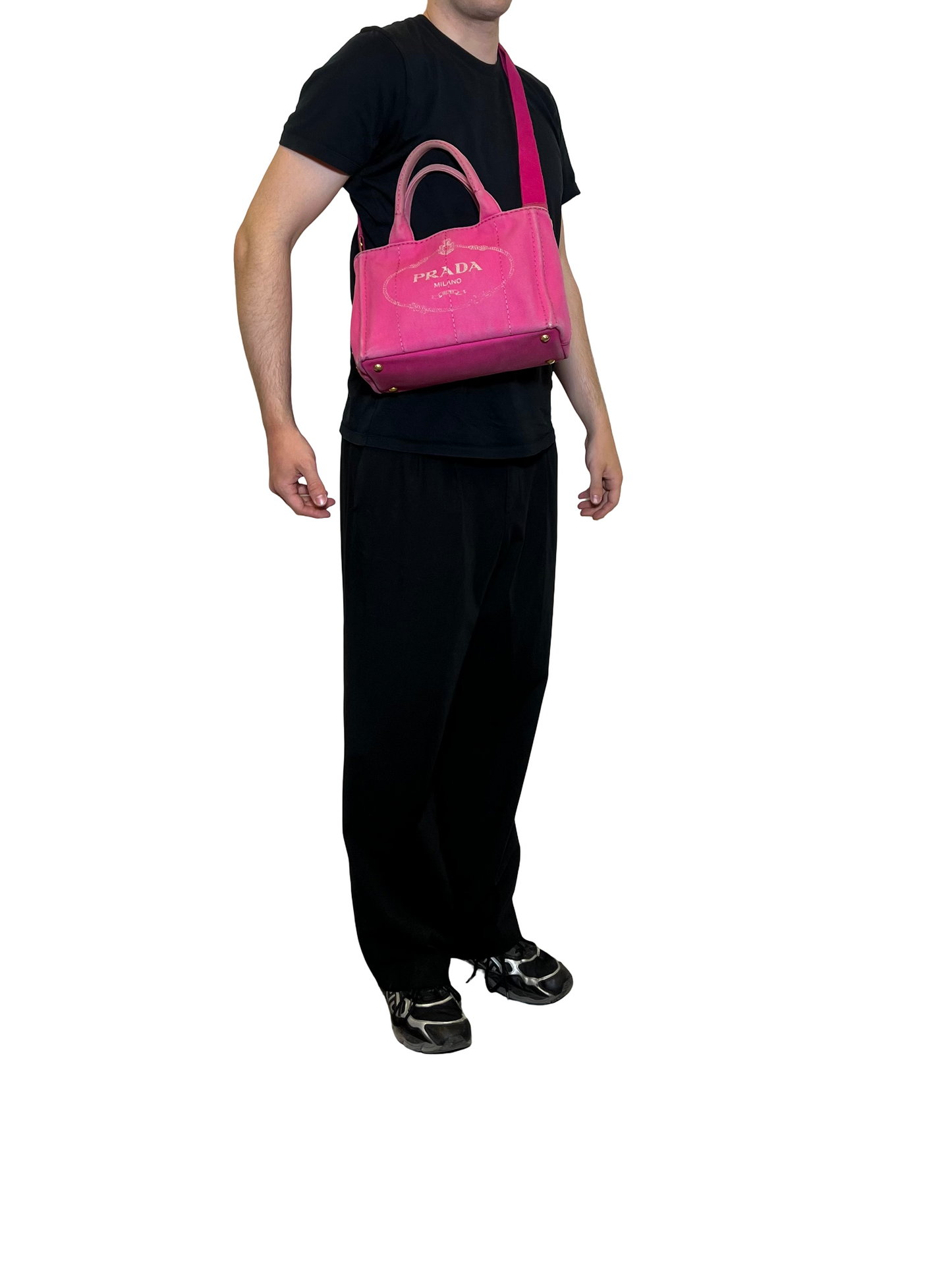 Prada Canapa Crossbody Bag
