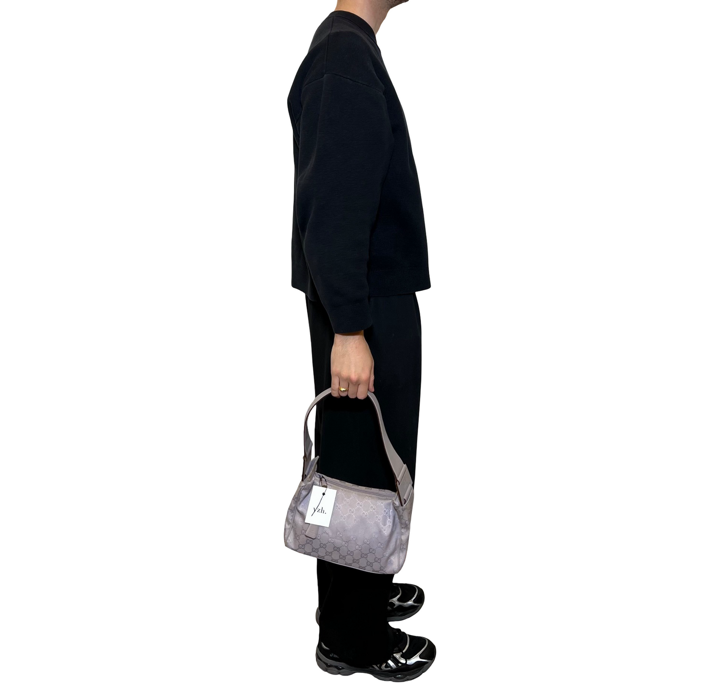 Gucci Purple Monogram Handbag