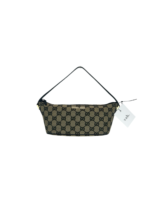 Gucci Canvas Boat Shoulder Bag