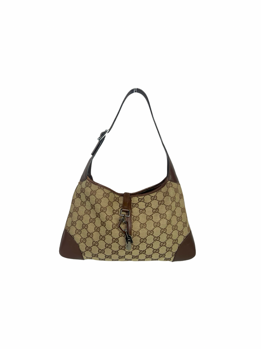 Gucci Monogram Jackie Shoulder Bag