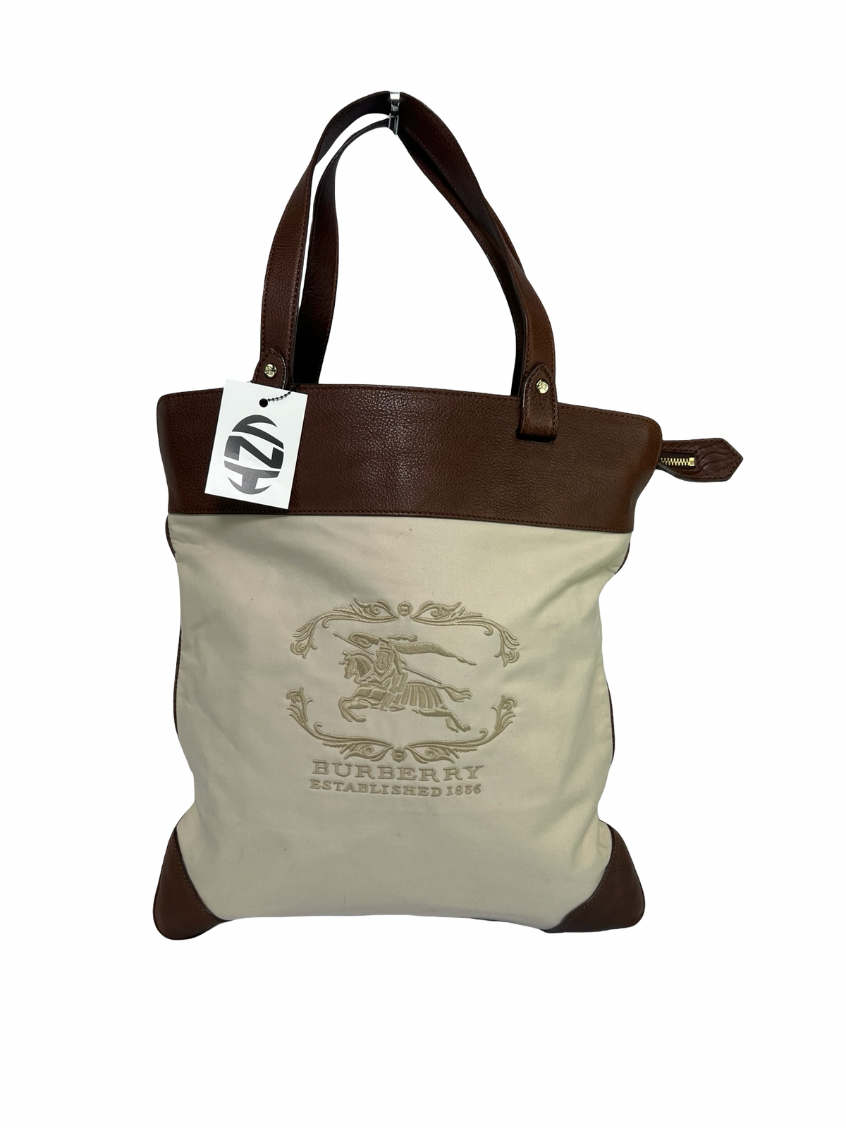 Burberry Prorsum Canvas Tote Bag