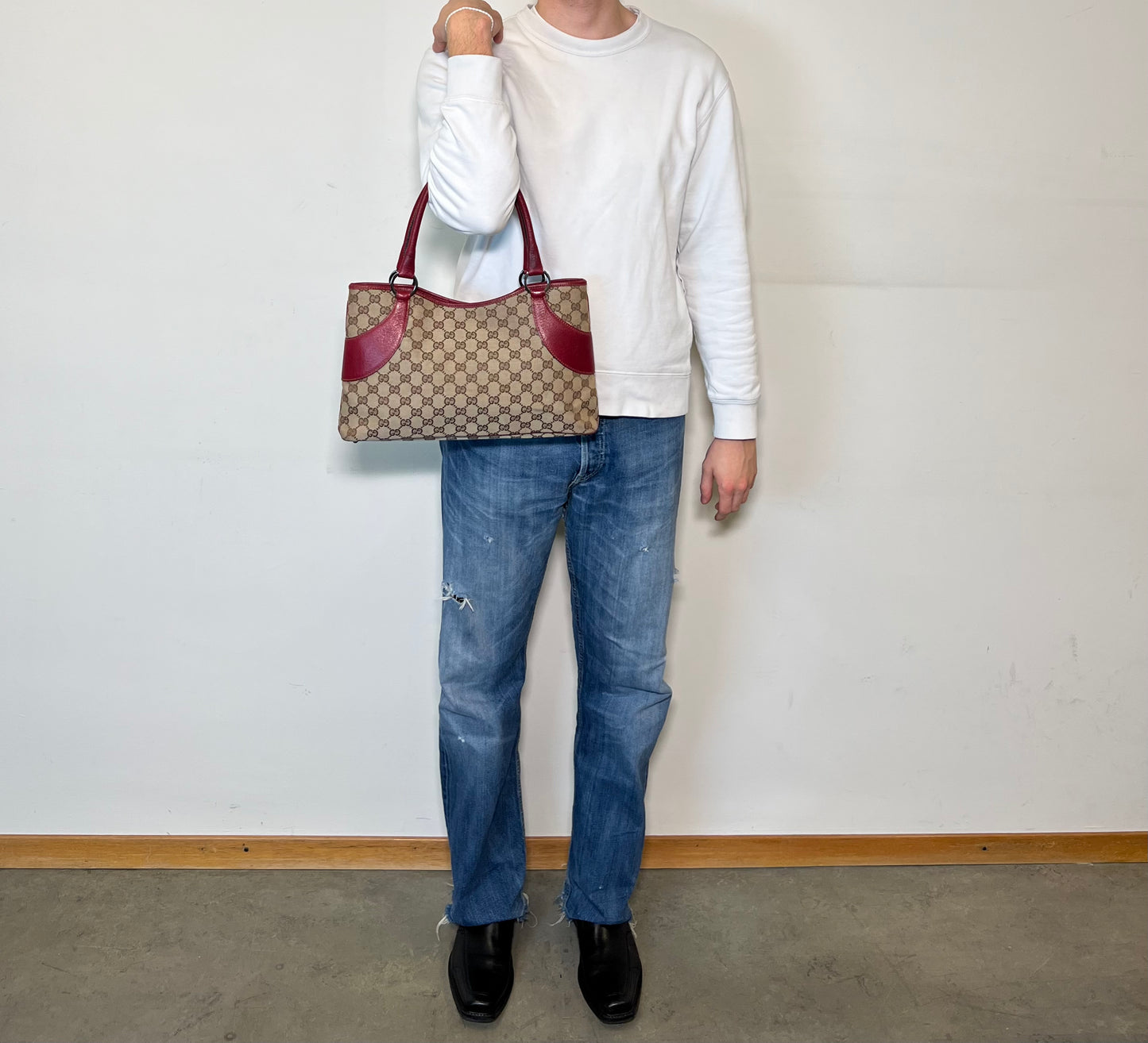 Borse Gucci Canvas Shoulderbag