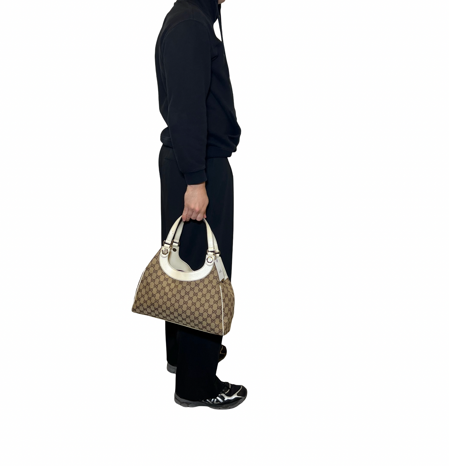 Gucci Canvas Charmy Shoulder Bag