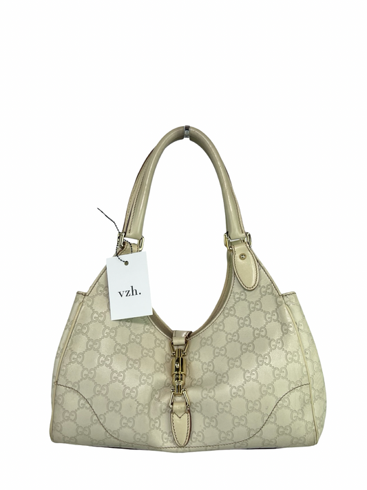 Gucci Monogram Jackie Shoulder Bag