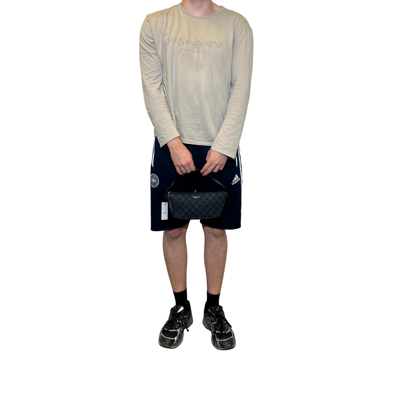 Gucci Canvas Boat Shoulder Bag
