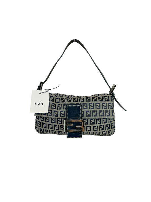 Fendi Baguette Monogram Shoulder Bag