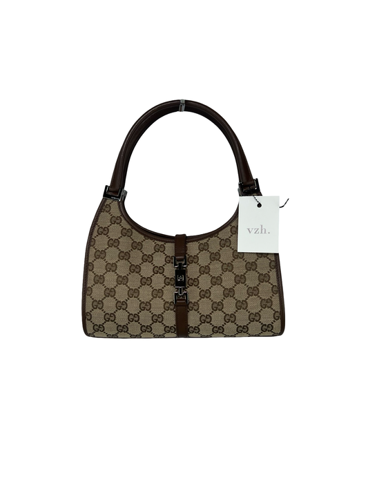 Gucci Monogram Jackie Shoulder Bag