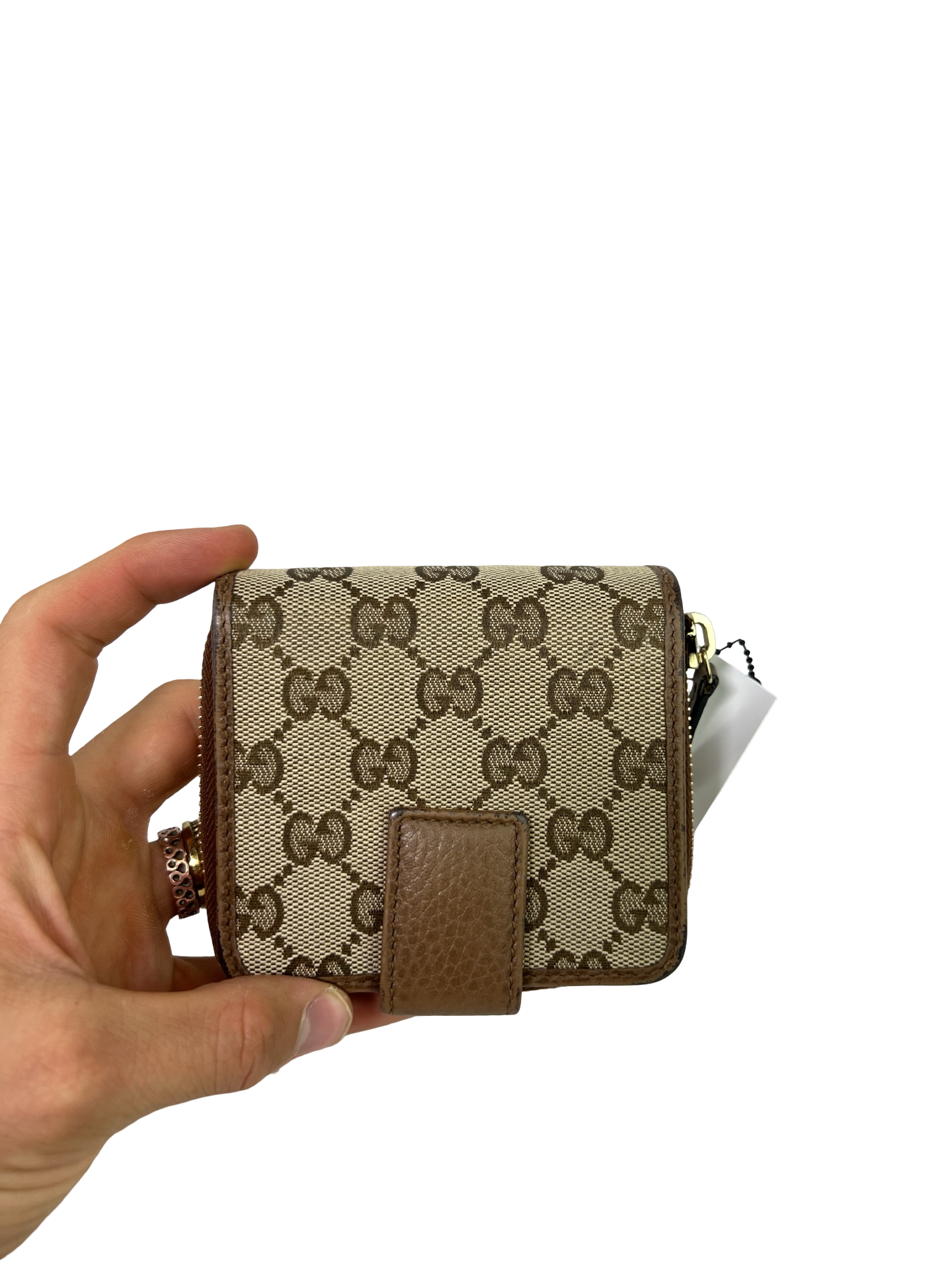 Gucci Canvas Monogram Wallet
