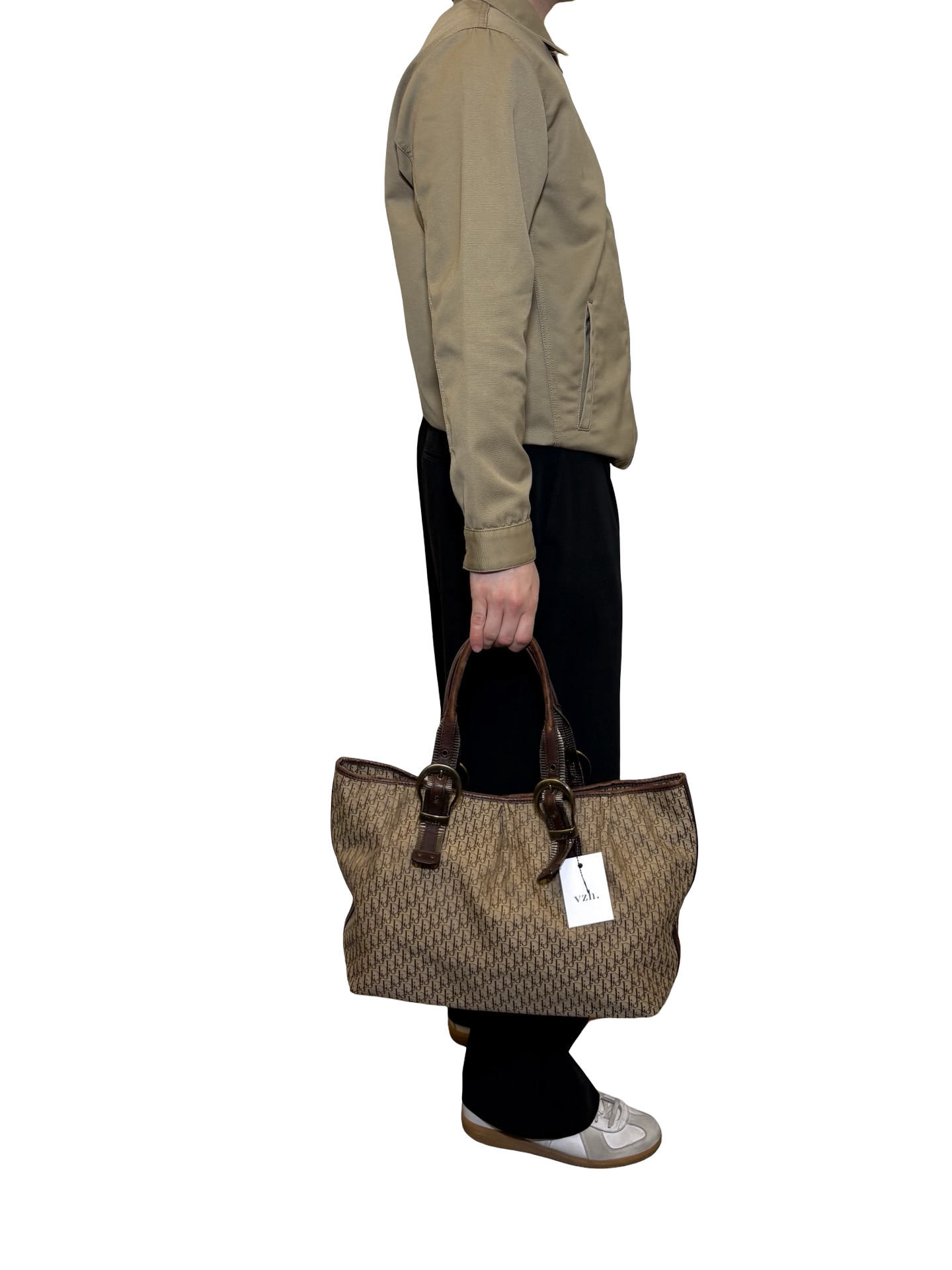 Dior Trotter Jacquard Shoulder Bag