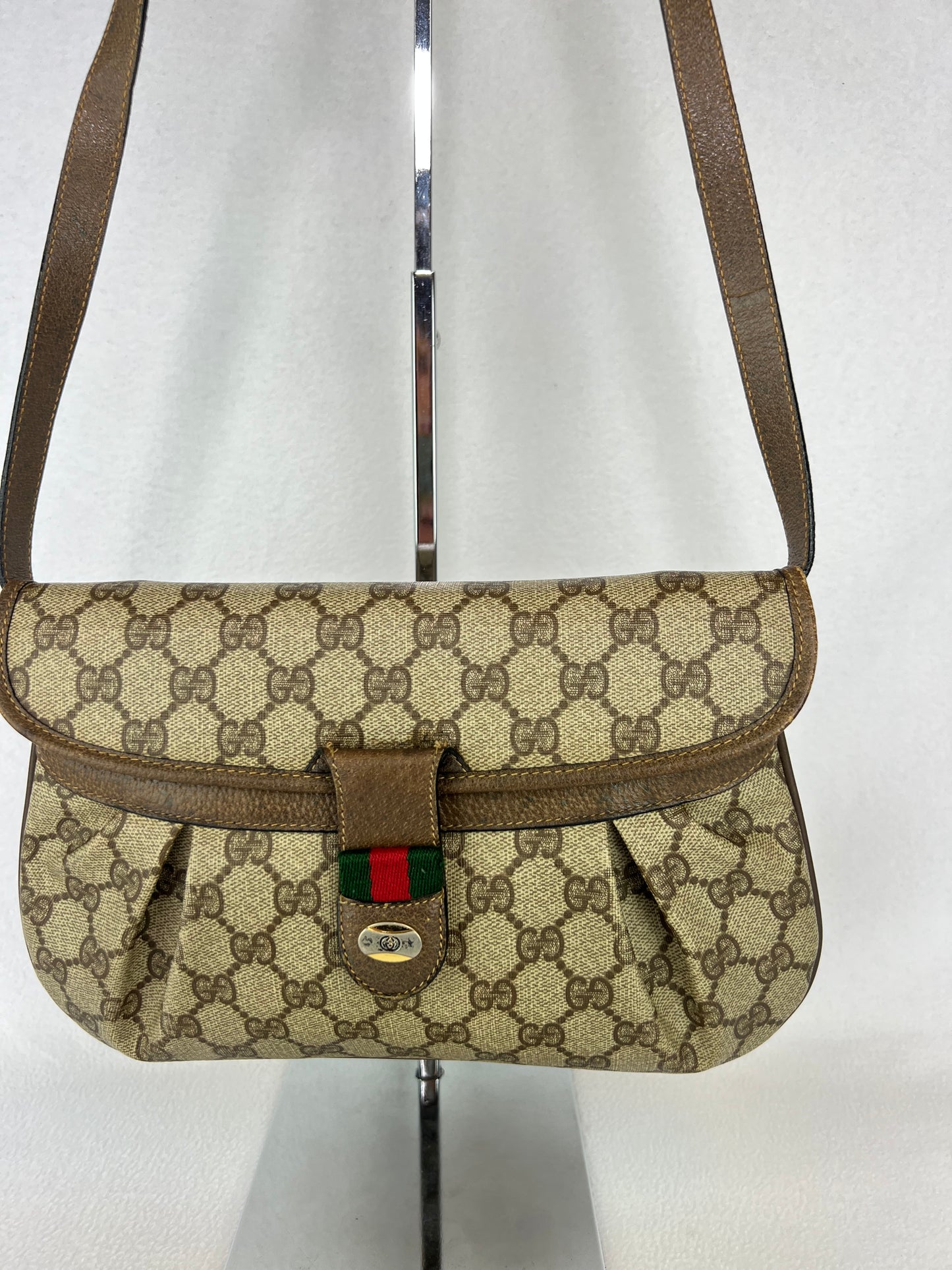 Gucci Canvas Crossbody Bag