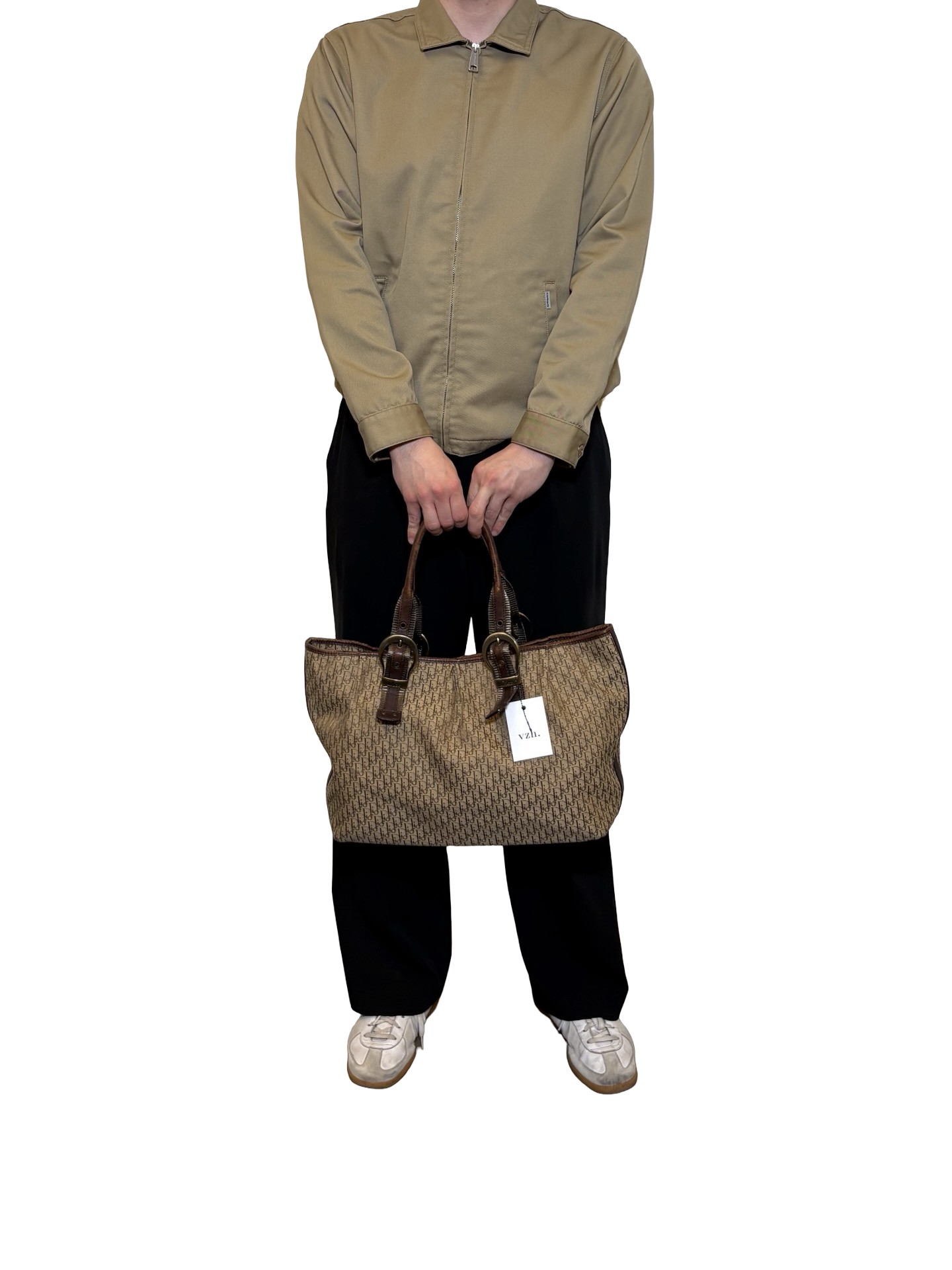 Dior Trotter Jacquard Shoulder Bag