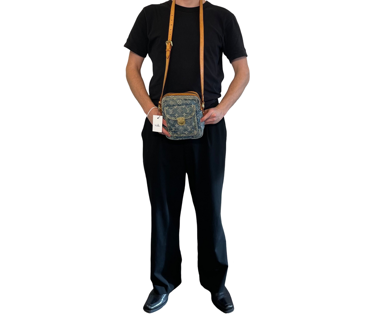 Louis Vuitton Monogram Denim Crossbody Bag