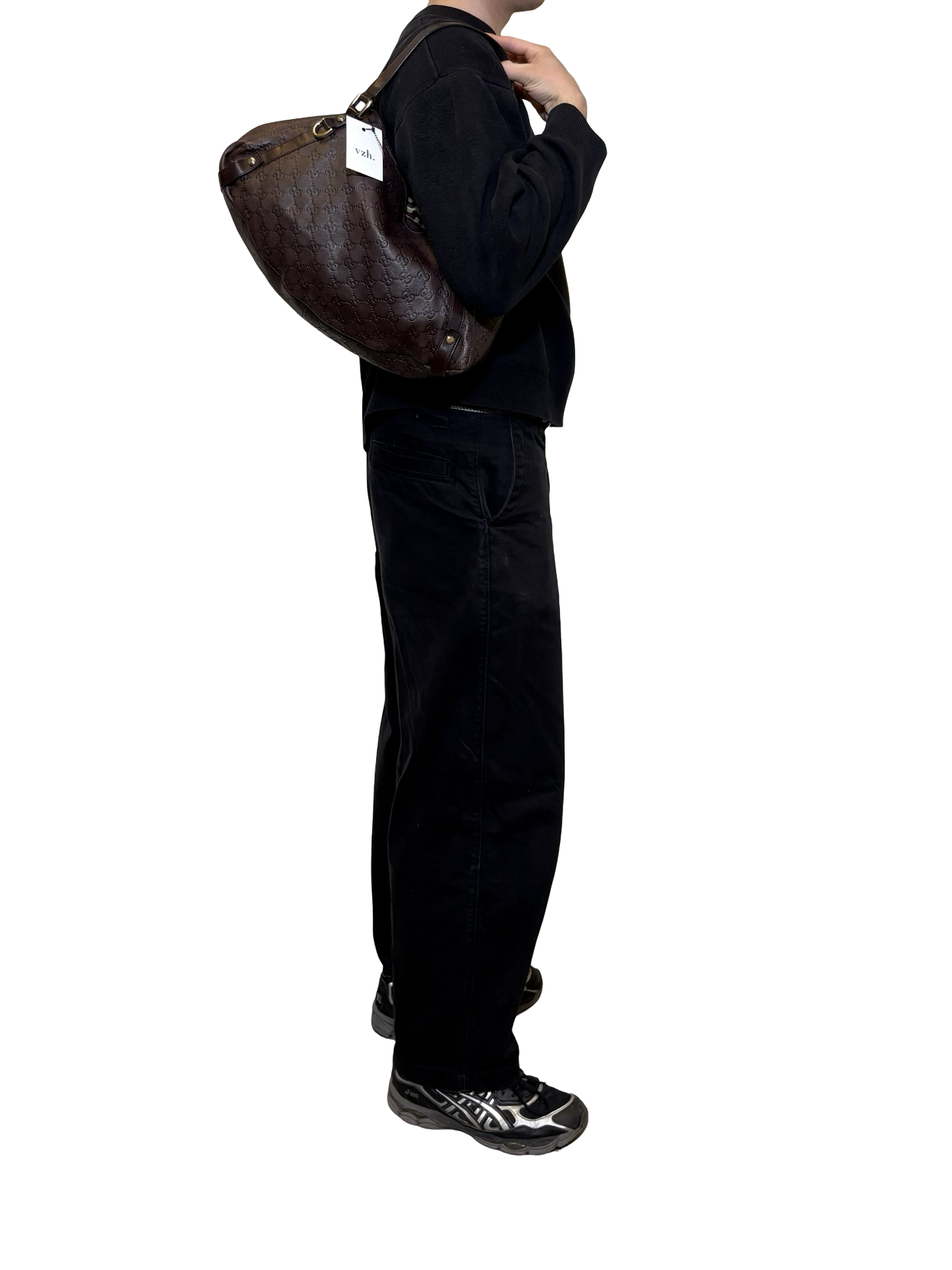 Gucci Abbey Leather Shopper