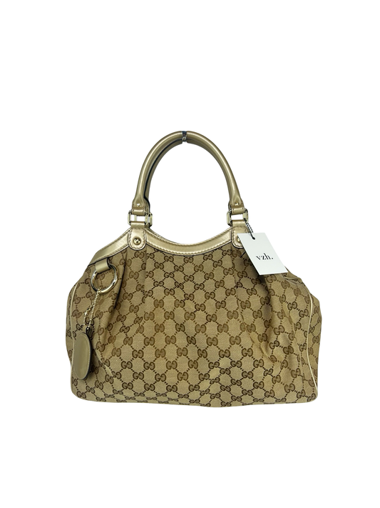 Gucci Sukey Canvas Shoulder Bag