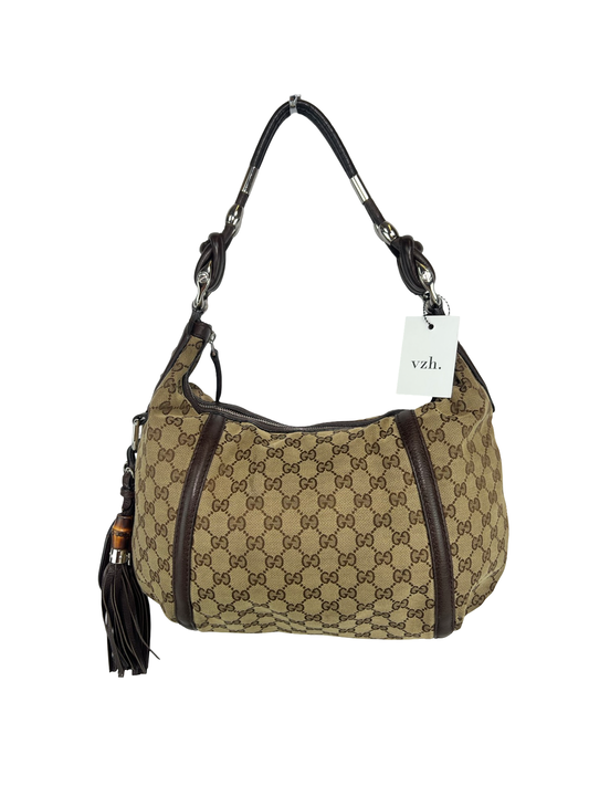 Gucci Canvas Shoulder Bag