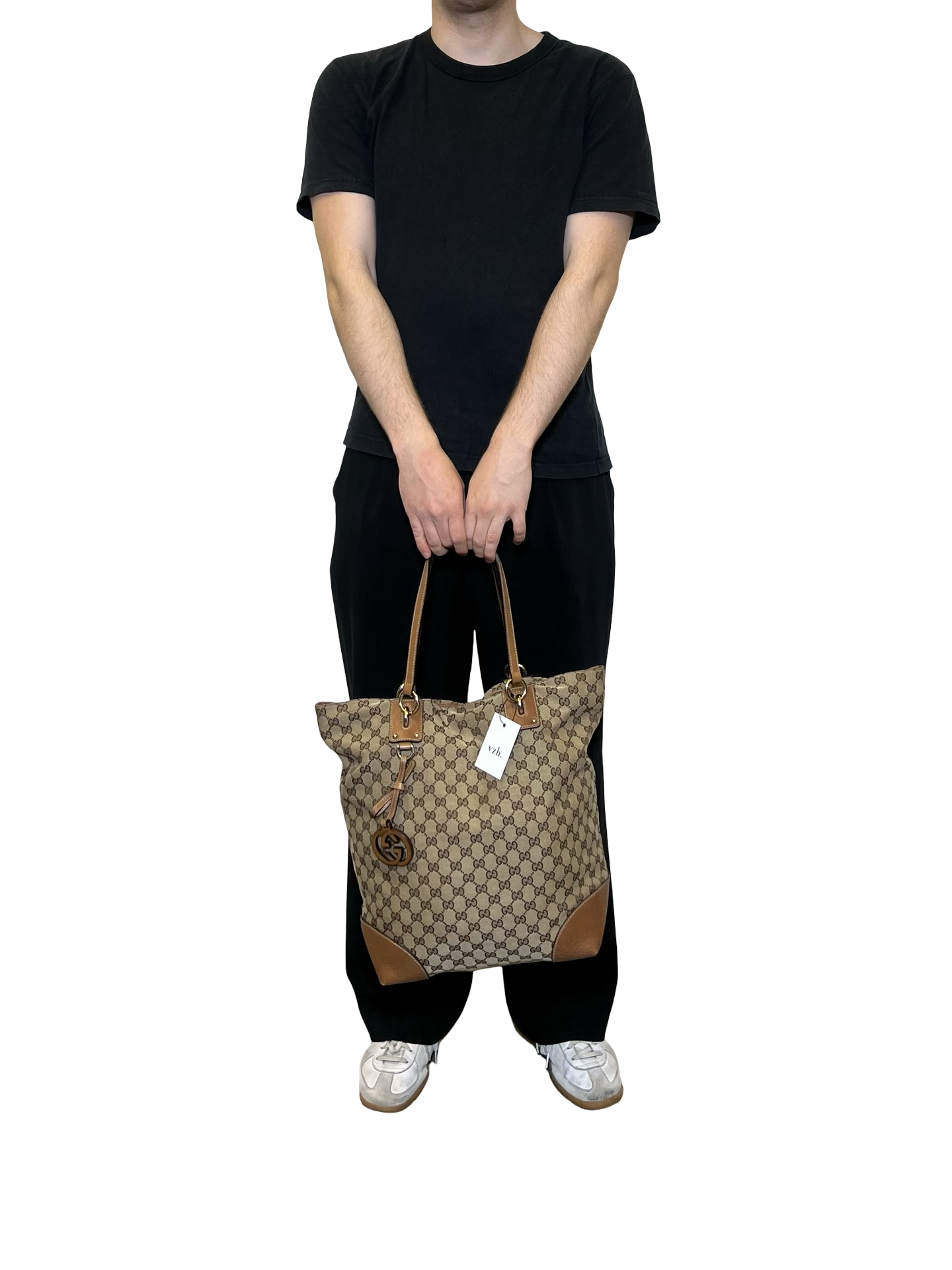 Gucci Large GG Canvas Tote Bag