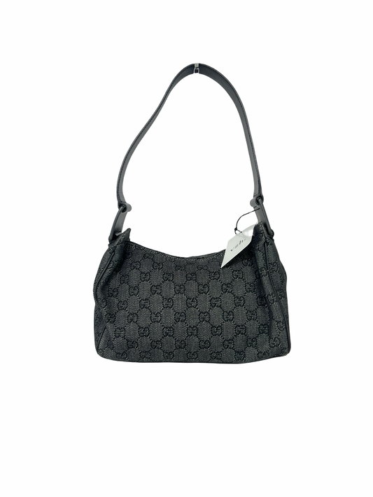 Gucci Canvas Monogram Shoulder Bag