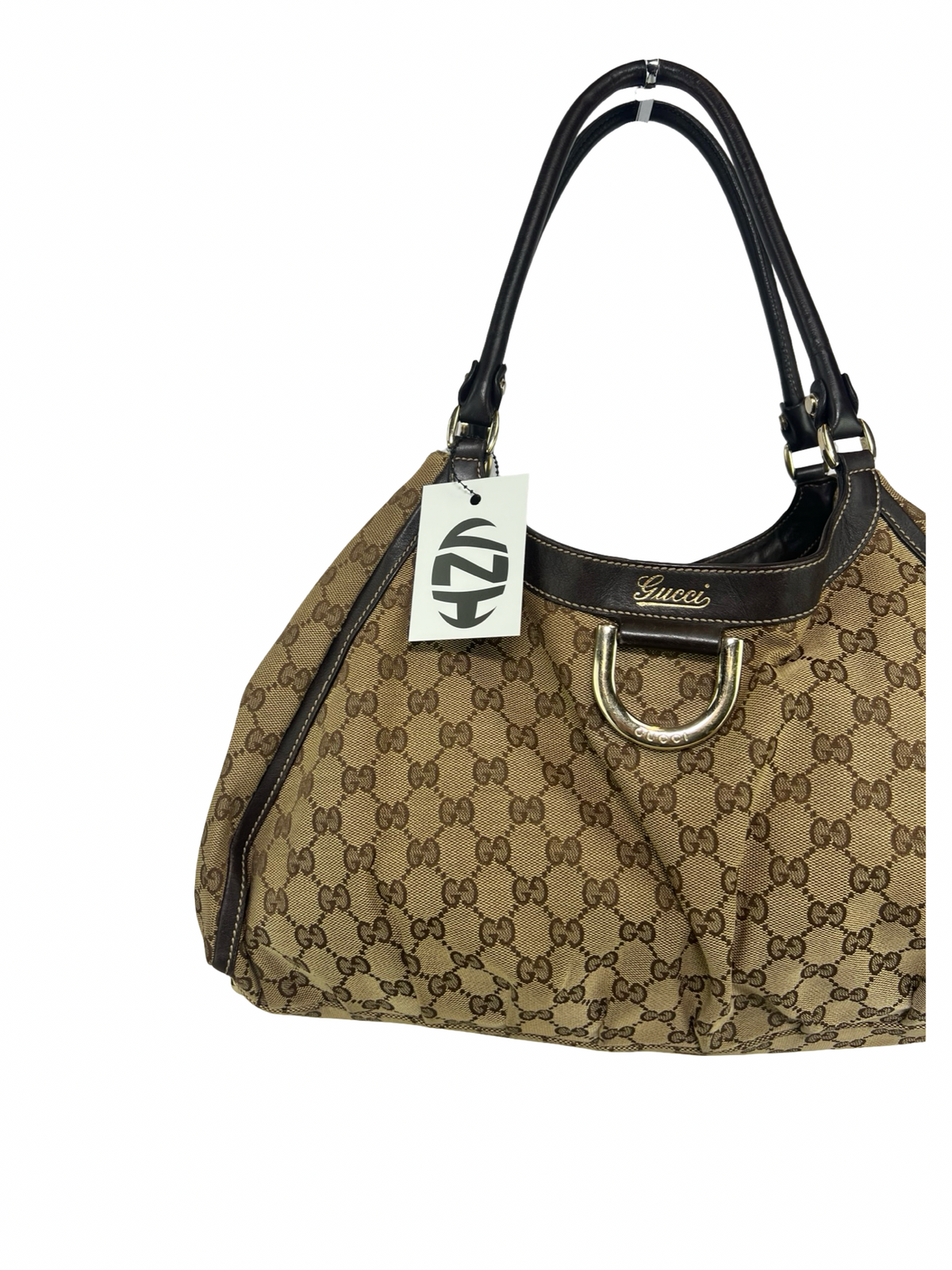Gucci Big Canvas Guccissima Shoulder Bag