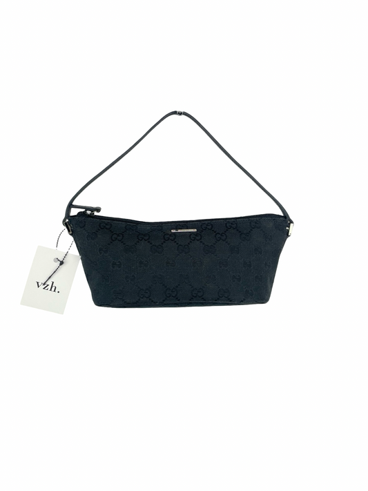 Gucci Canvas Boat Shoulder Bag