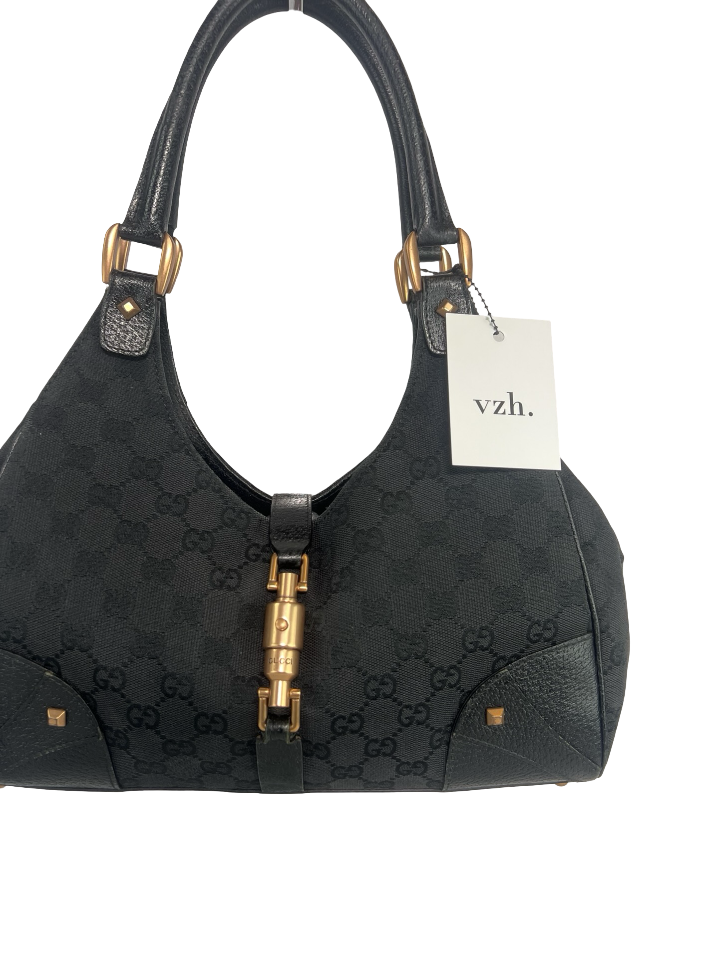 Gucci Monogram Jackie Shoulder Bag
