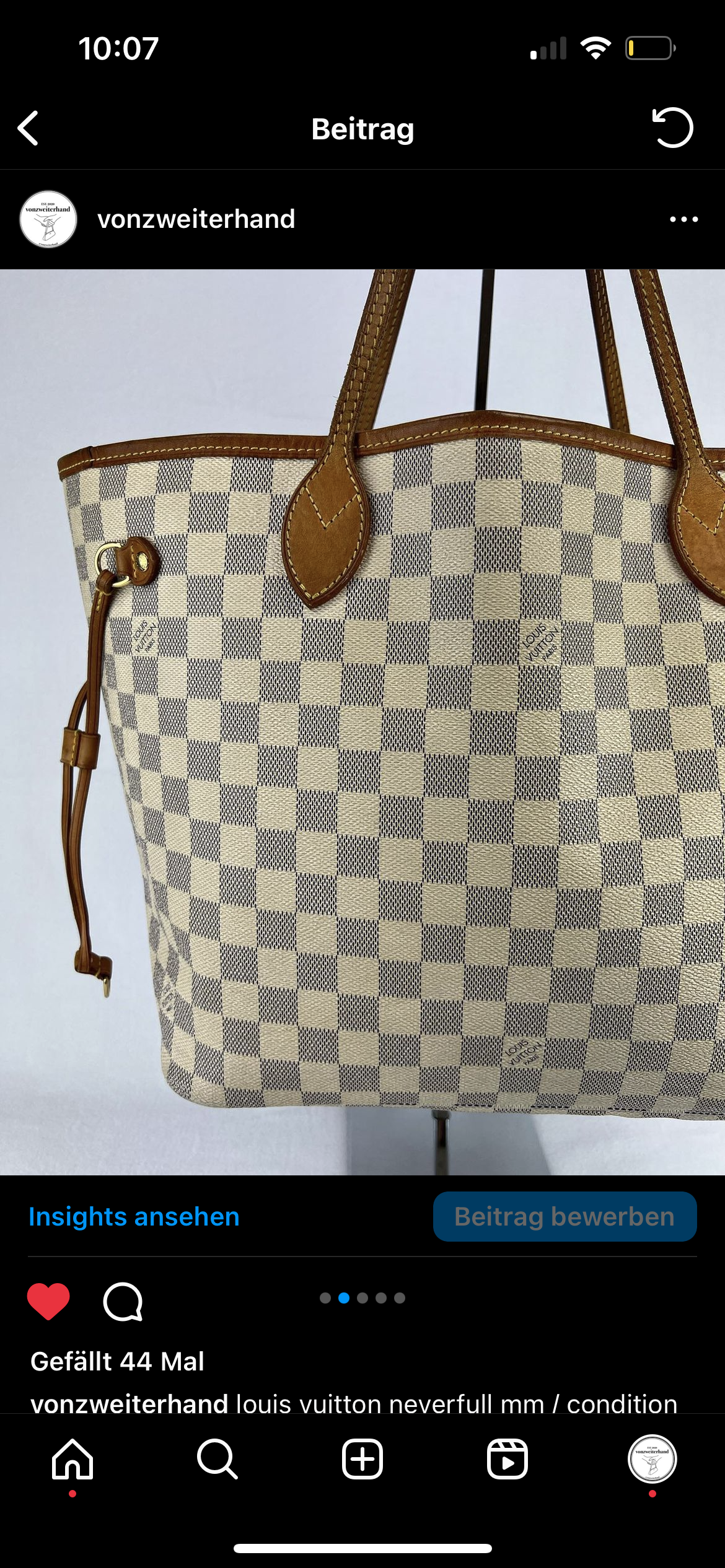 Louis Vuitton Neverfull MM