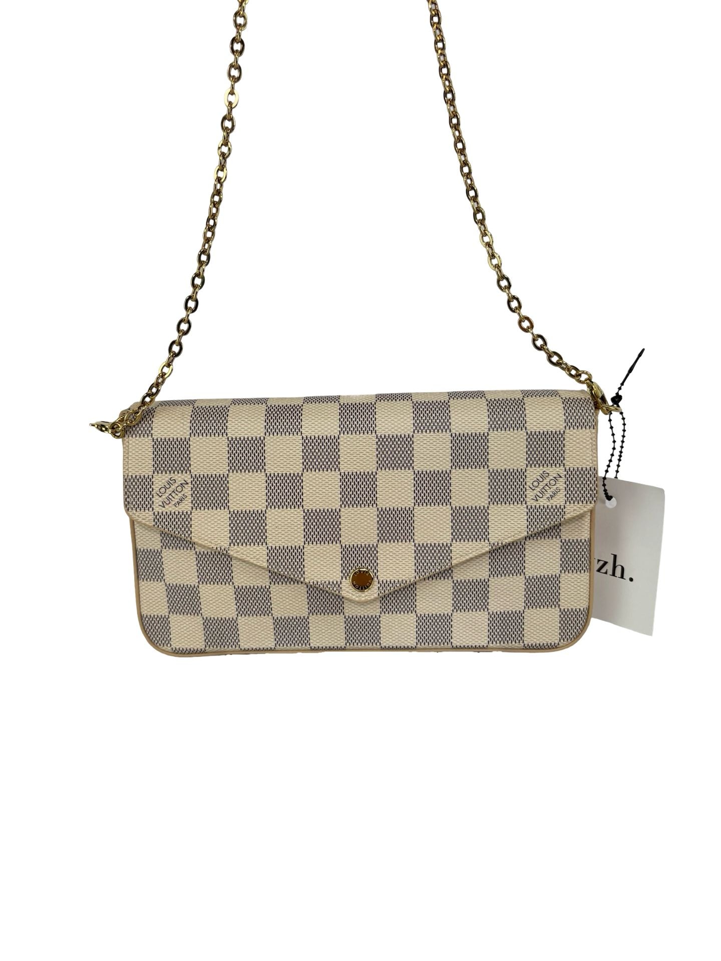 Louis Vuitton Félice Azur Pochette Crossbody Bag